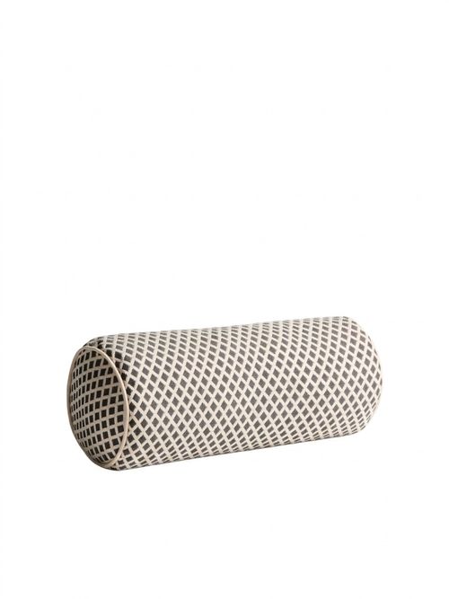 Jacquard-Weave Outdoor Bolster
