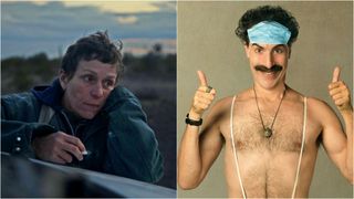 Nomadland and Borat 2 were among the Golden Globes 2021 winners