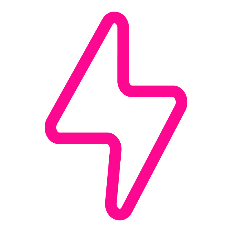Lightning bolt icon