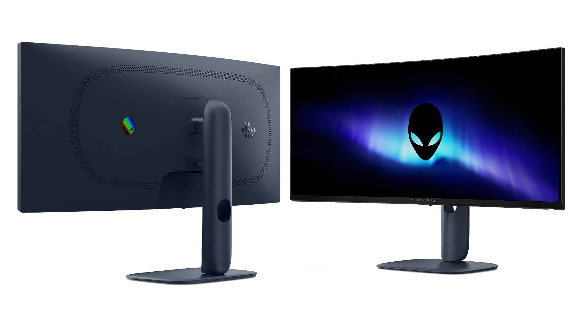 Image of an Alienware gaming monitor.