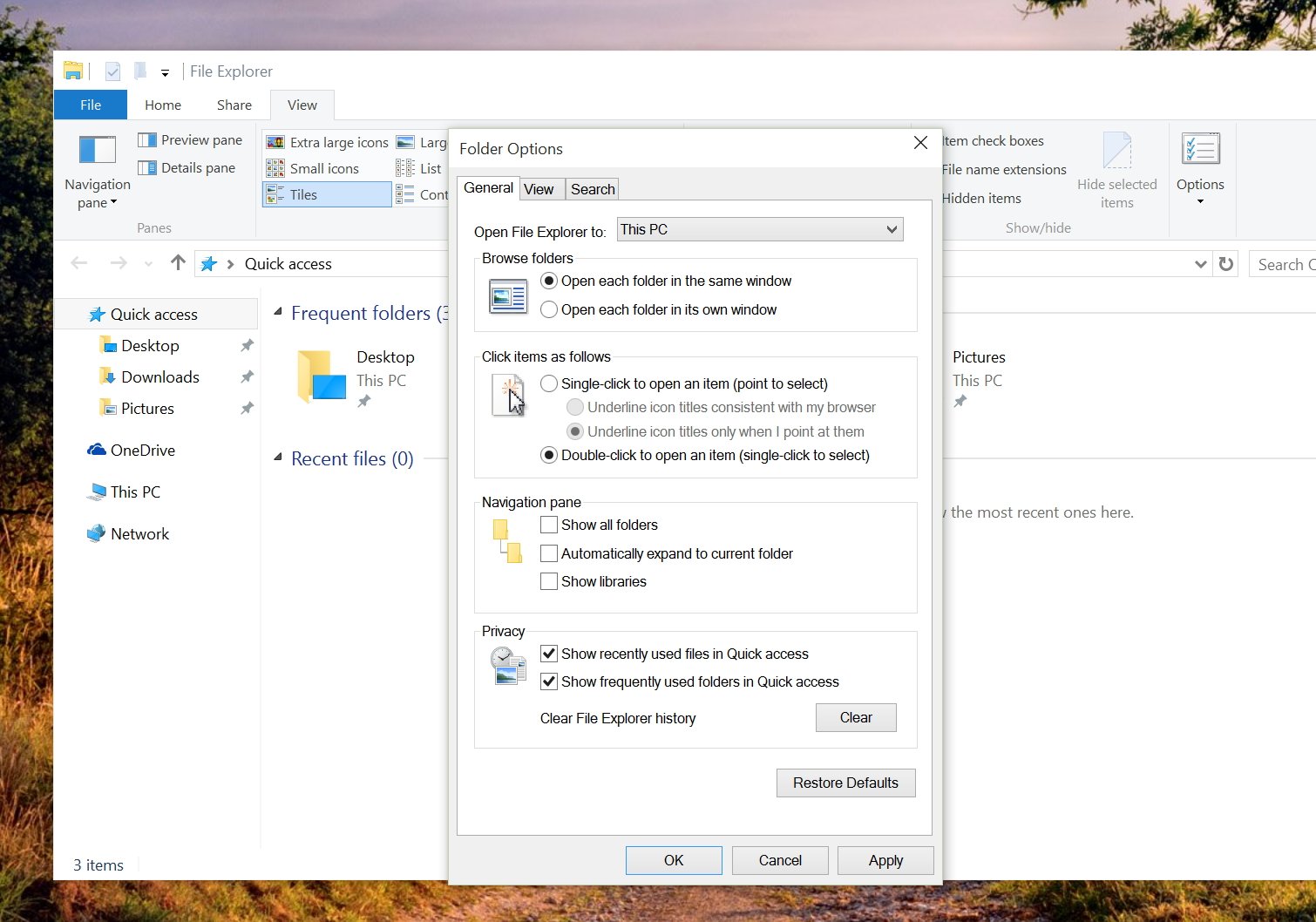 How to remove Quick access from File Explorer in Windows 10 | Windows ...