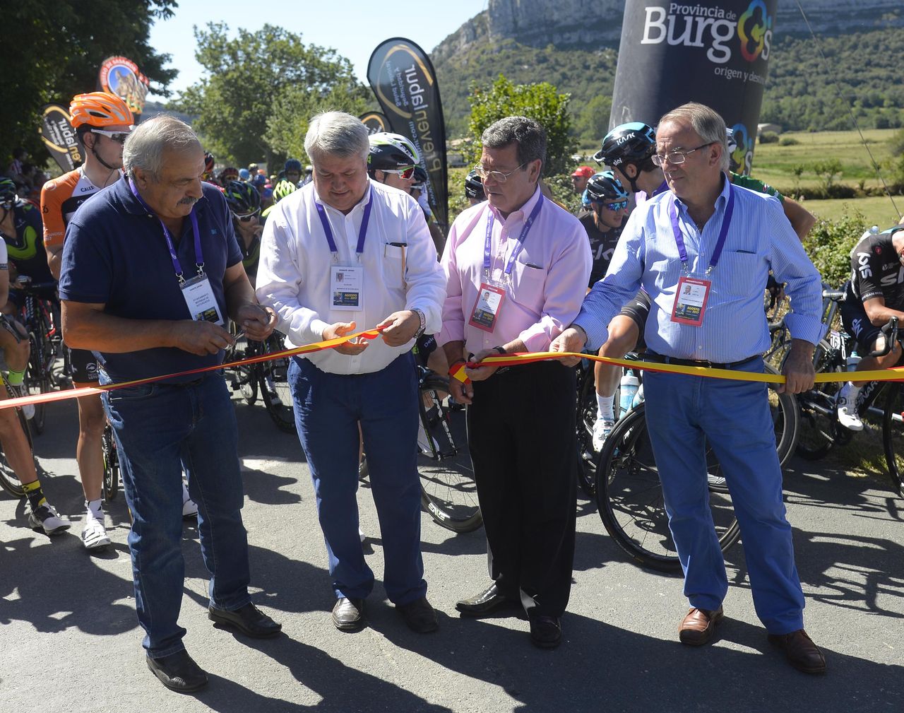 The ribbon is cut to get stage 4 underway