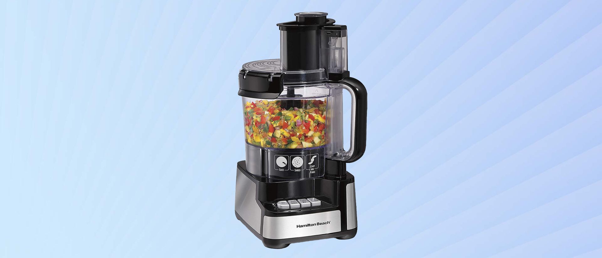 Hamilton Beach 12 Cup Stack and Snap Food Processor review Tom's Guide