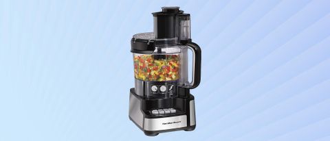 Hamilton Beach 12 Cup Stack and Snap Food Processor