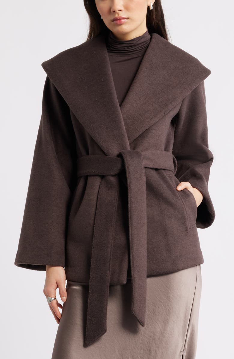 Open Edit Wrap Robe Coat
