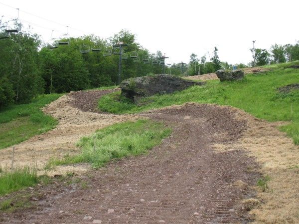 The four cross course at Windham Mountain, New York