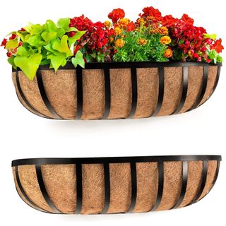 Railing Planter Window Box Deck Balcony Rail Planter 24 Inch