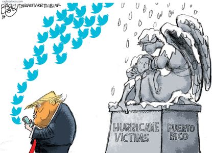 U.S. Trump Hurricane Maria tweets