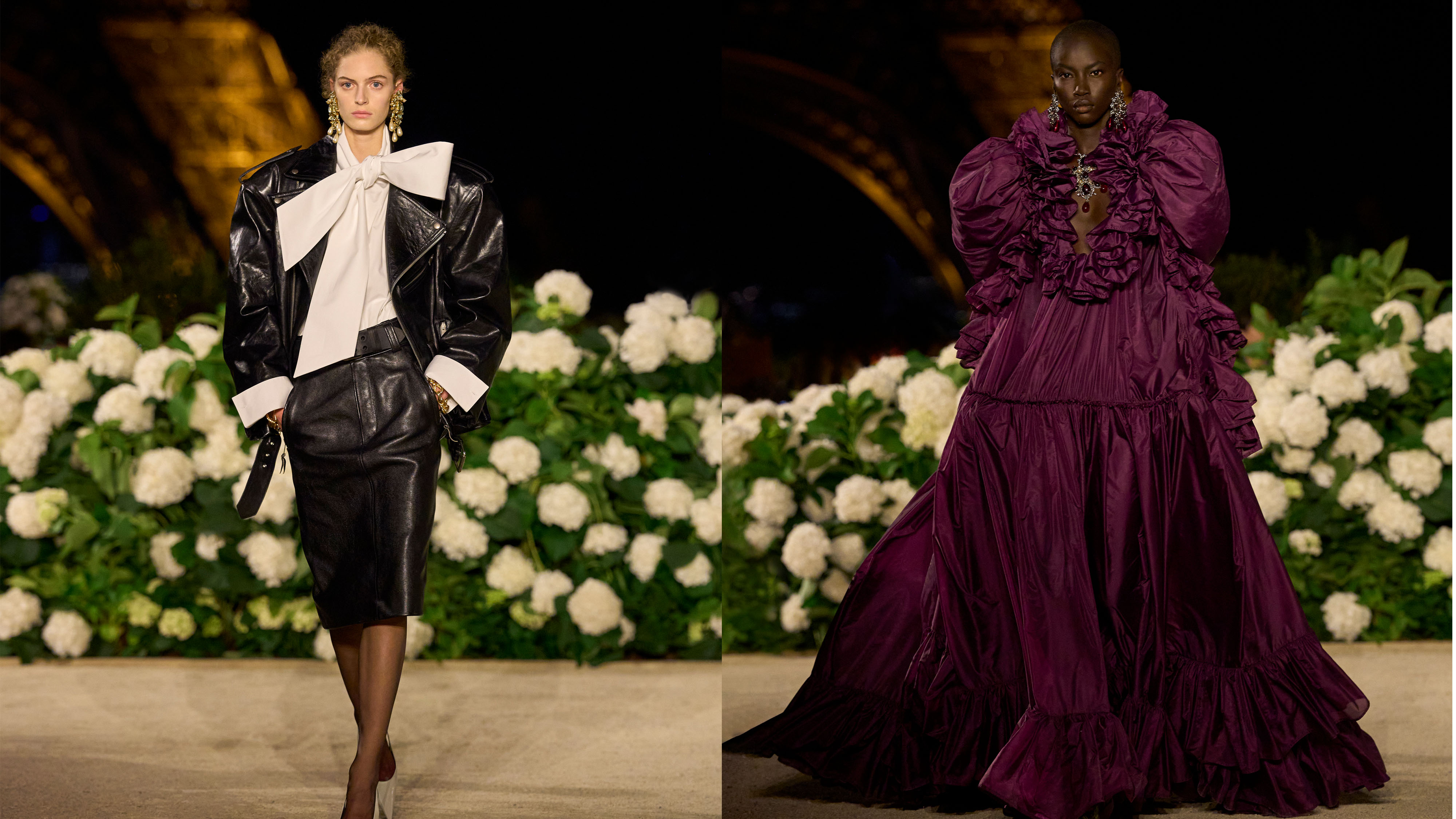 Saint Laurent spring/summer 2026 runway.
