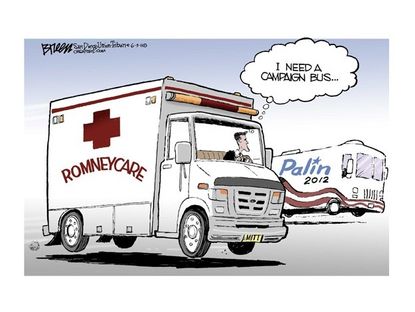 Romney's emergency bus tour
