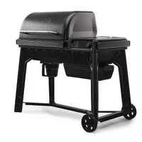 Traeger Woodridge BBQ Wi-Fi Wood Pellet Grill and Smoker in Black Traeger Woodridge BBQ Wi-Fi Wood Pellet Grill and Smoker in Black