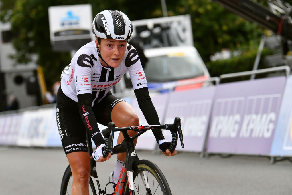 Floortje Mackaij second at Brabantse Pijl 2020