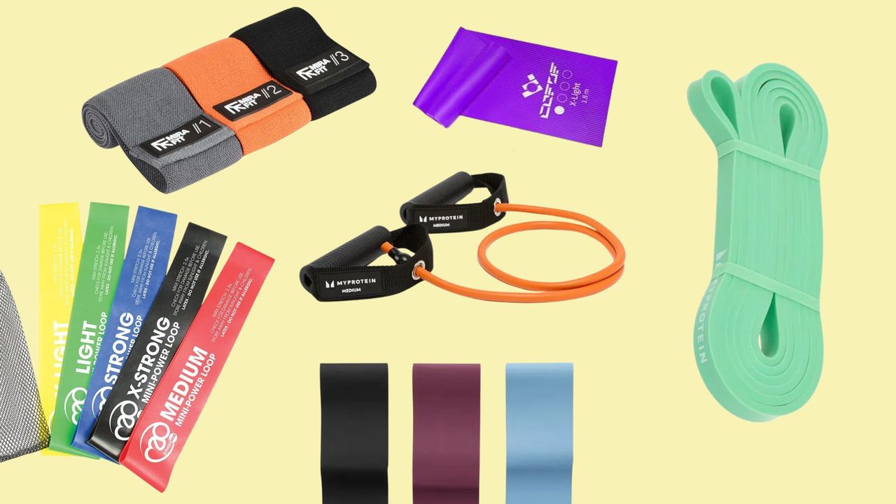 A selection of the best resistance bands, tried and tested by us in 2025