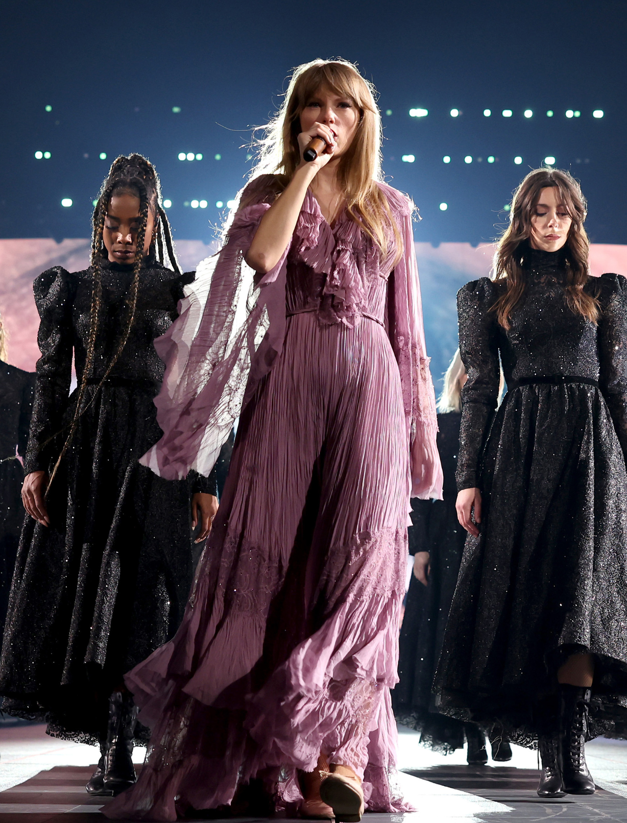 Taylor Swift on the opening night of the Eras Tour