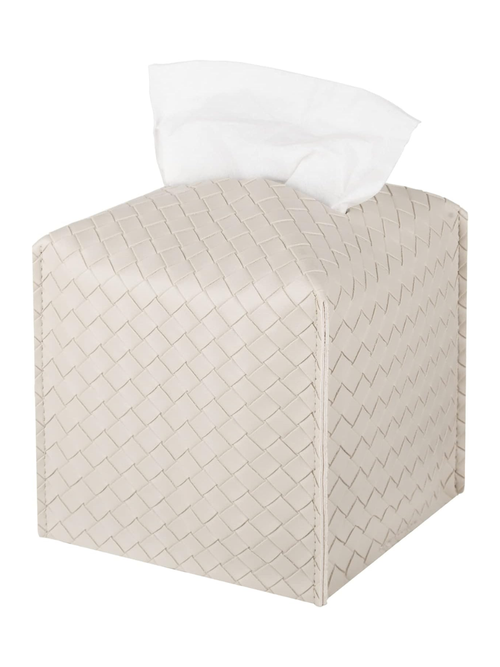 Intrecciato Weave Tissue Cover Tissue Box Cover