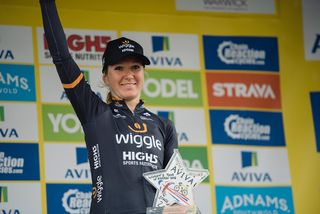 Stage winner, Amy Pieters (Wiggle Hi5) at Aviva Women's Tour 2016 - Stage 2