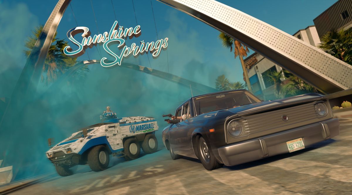 Image of Saints Row (2022): The Heist and the Hazardous DLC.