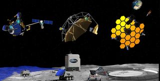 The U.S. Defense Advanced Research Projects Agency (DARPA) is moving forward on the Novel Orbital and Moon Manufacturing, Materials and Mass-efficient Design (NOM4D) program.