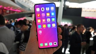 The Oppo Find X has a 93.8% screen-to-body ratio