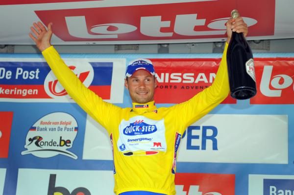 Tom Boonen (Quick Step) claimed the yellow points jersey