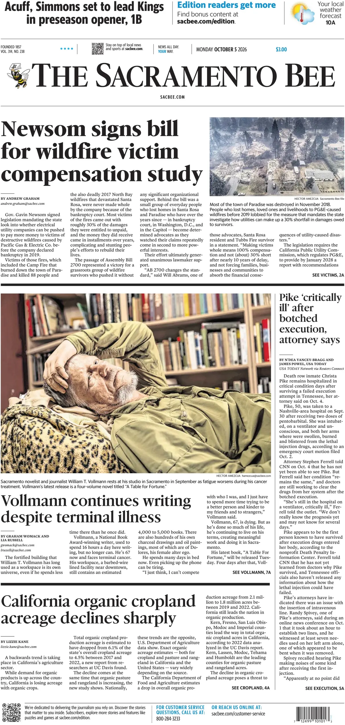 The Sacramento Bee