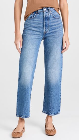 Ribcage Straight Ankle Jeans