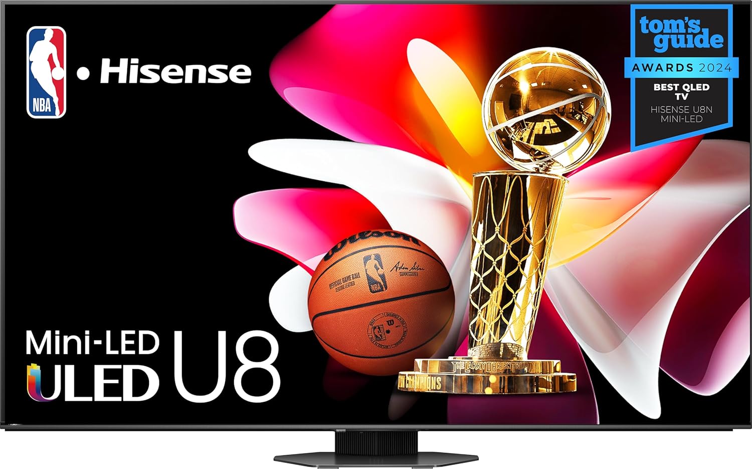 Hisense U8N on white background