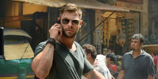 Chris Hemsworth as Tyler Rake in Netflix's Extraction