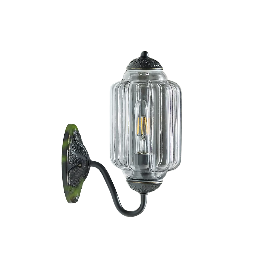 The Eloise Scallop Glass Indoor/outdoor Sconce Wall Light