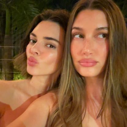 Kendall Jenner and Hailey Bieber