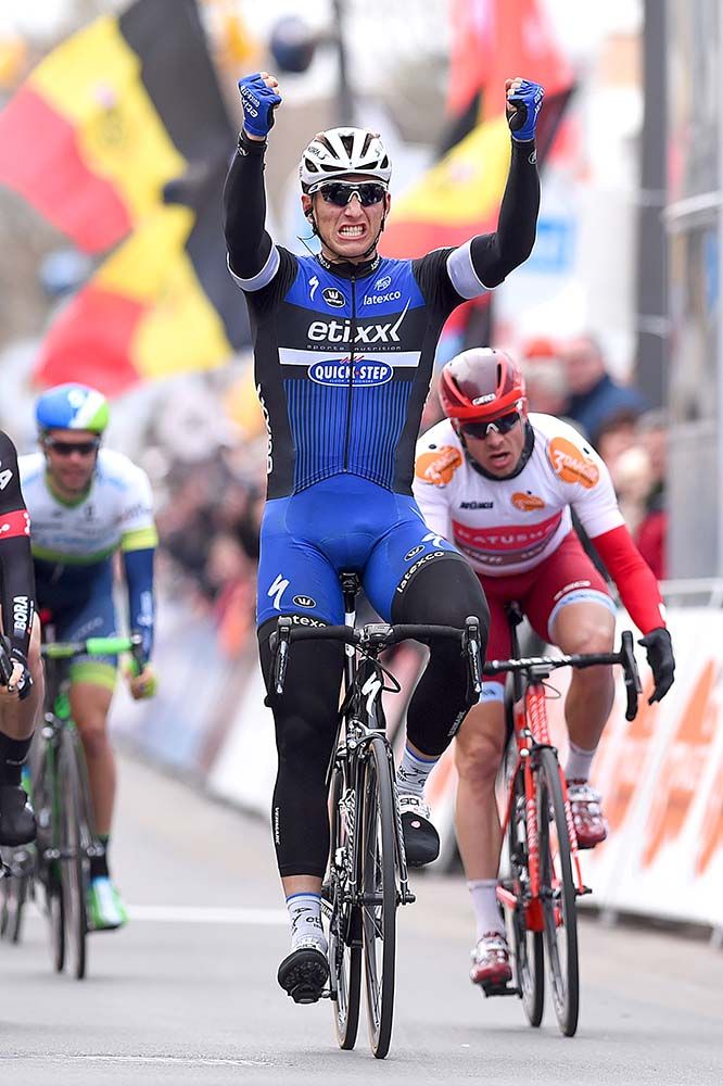 Marcel Kittel (Etixx-QuickStep) beat Bauhaus and Kristoff