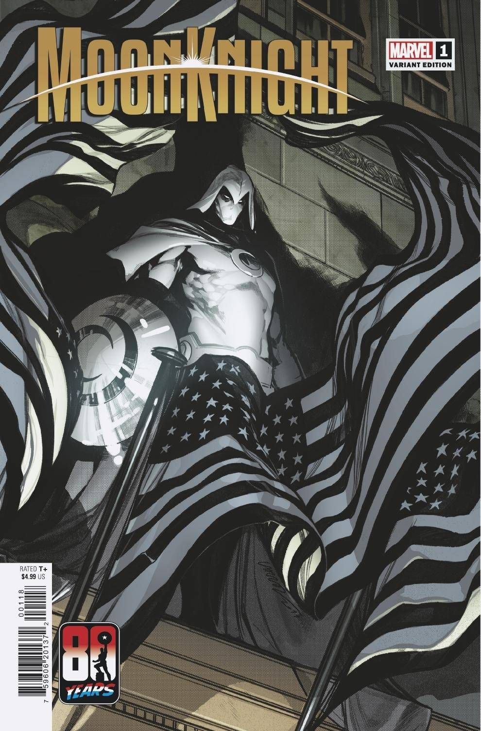 Moon Knight #1 variant cover
