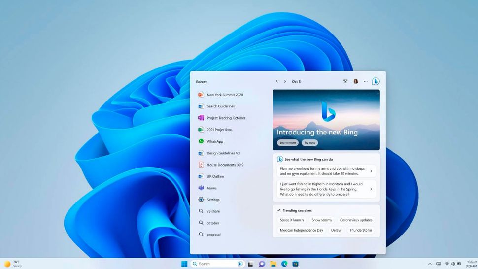 Microsoft is bringing AI Bing and chat-powered searches to Windows 11 ...
