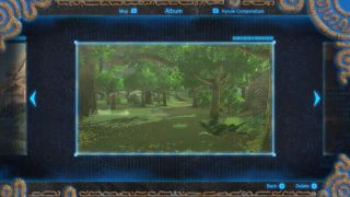 Image clue for the Hyrule Field Breath of the Wild Captured Memories collectible