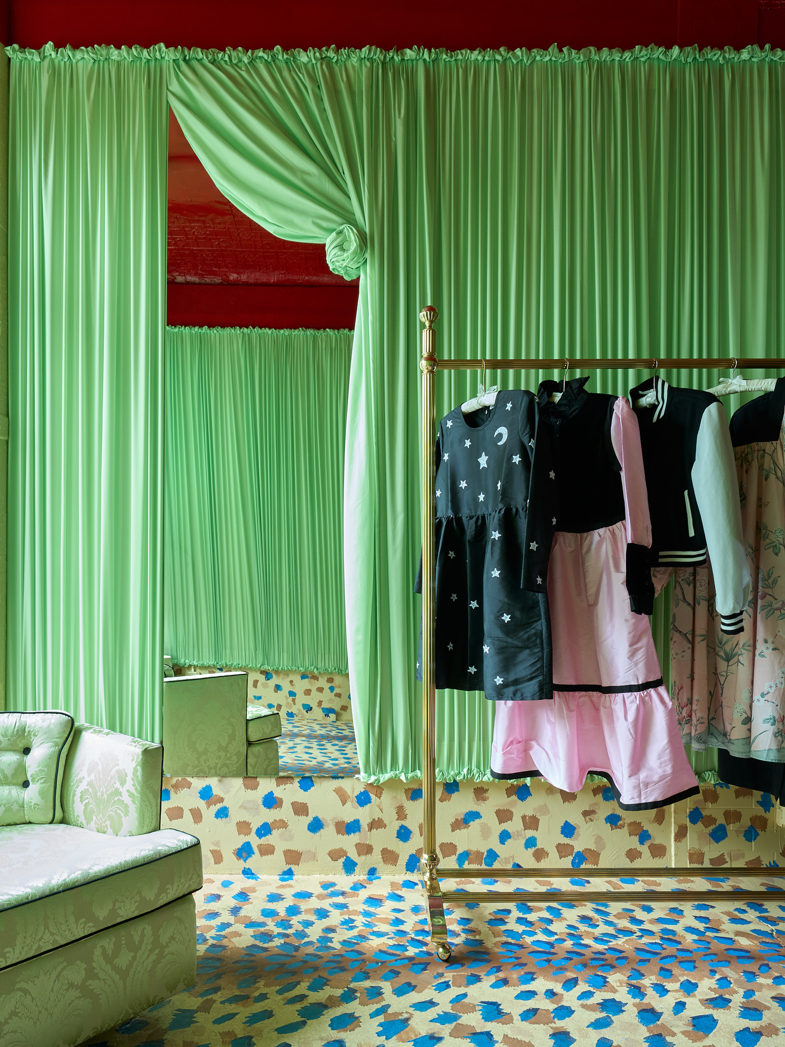 curtain interior design trend batsheva boutique