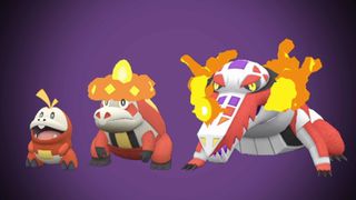 Pokémon Scarlet and Violet Fuecoco evolutions