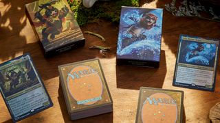 MTG Bloomburrow deckboxes and cards