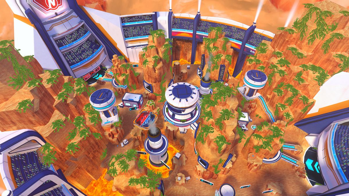 Maps in NERF Ultimate Championship for Meta Quest 2