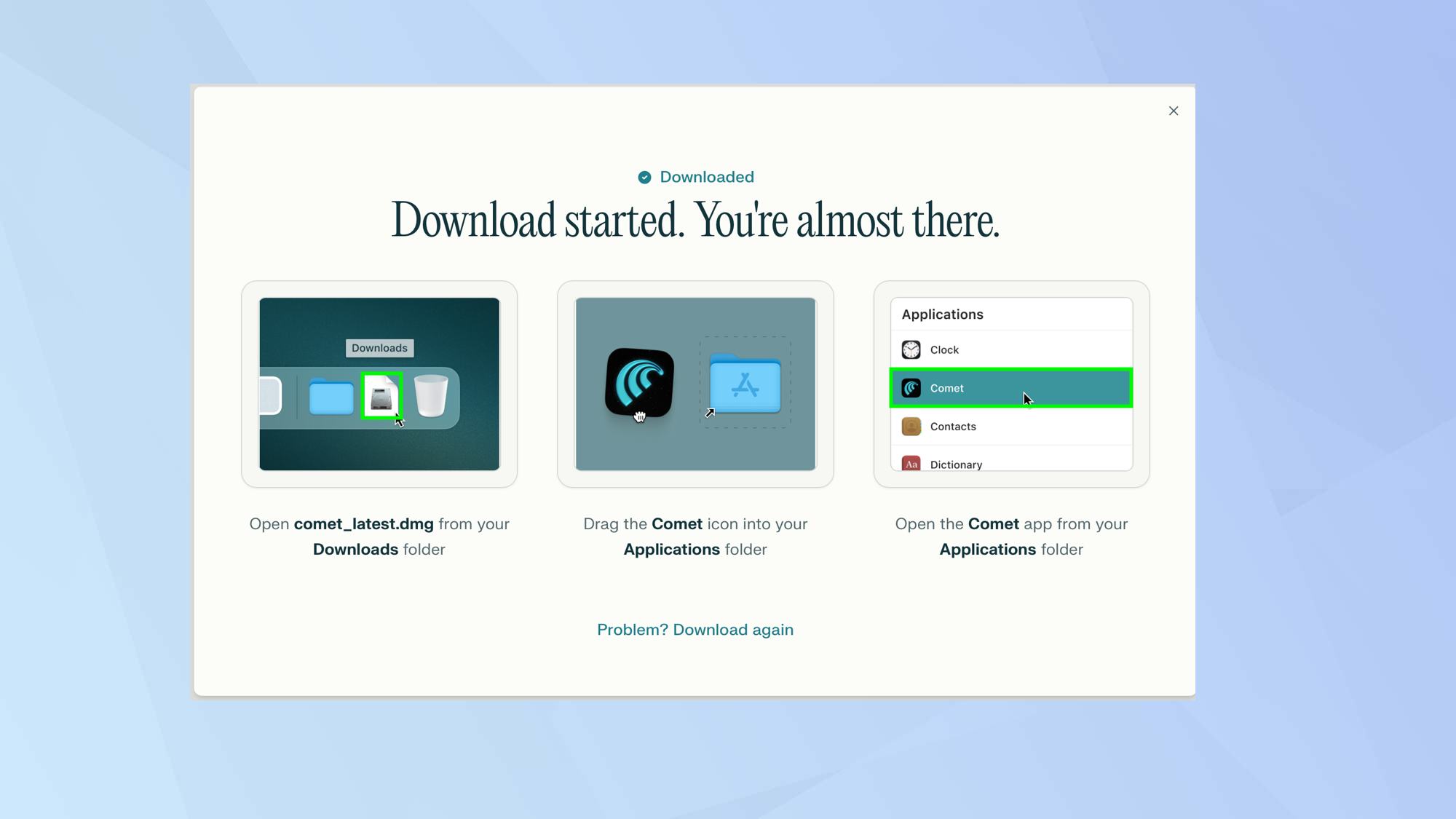 How to download Comet - Perplexity browser for free