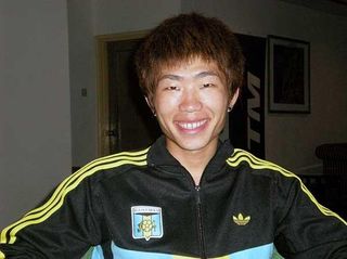 Lee Won Jae, the 21 year-old stage winner at the Tour of Langkawi.