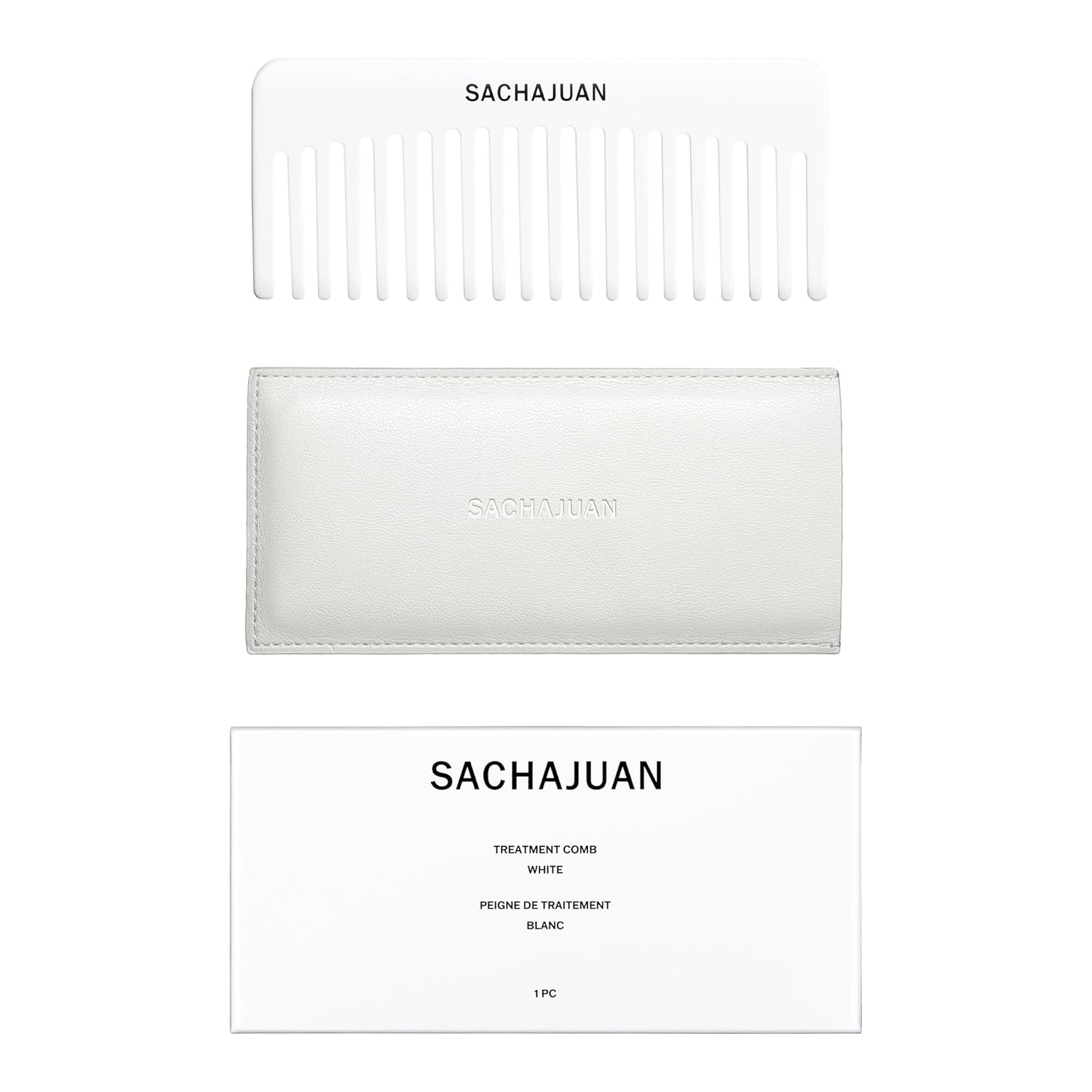 Sachajuan Treatment Comb, Wide Tooth Comb for Wet &amp;amp; Dry Hair, Gentle Detangling &amp;amp; Styling, Suitable for All Hair Types