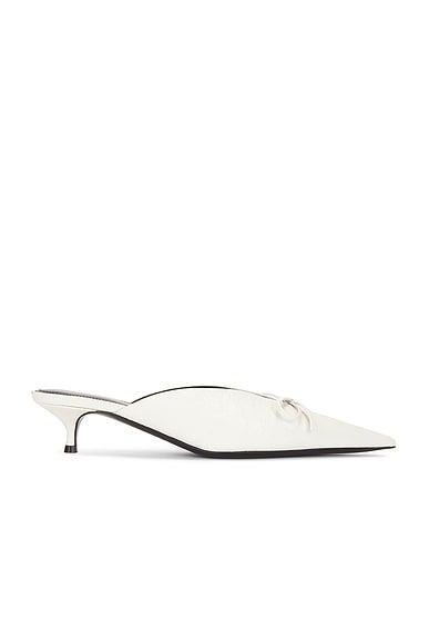 L40 Knife Bow Mule Heel