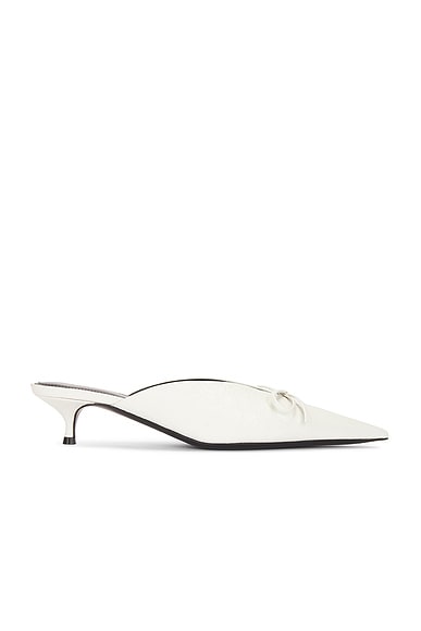 L40 Knife Bow Mule Heel