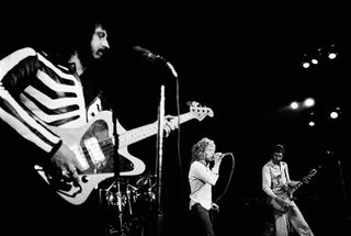 The Who onstage