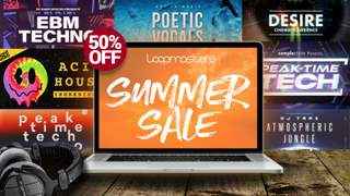 Loopmasters are here to save your tracks with 50% off a wide range of loops and sample packs in their epic summer sale