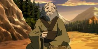 Iroh and his tea in Avatar: The Last Airbender.