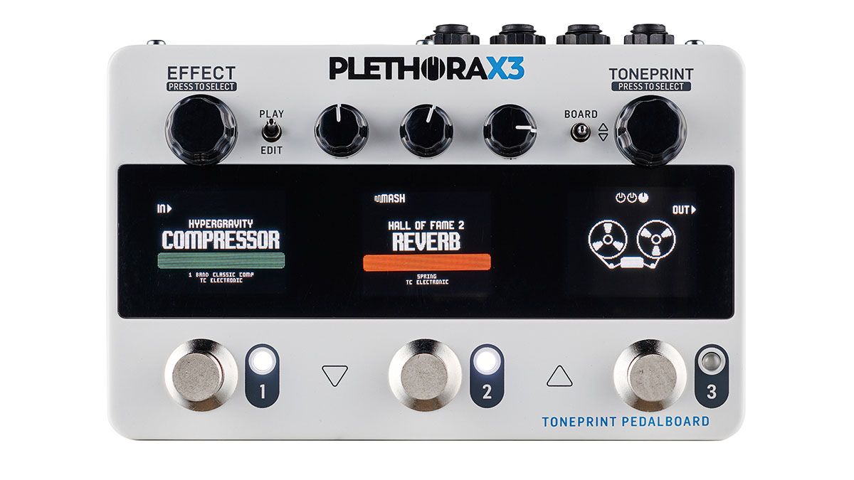 TC Electronic Plethora X3 TonePrint Pedalboard review Guitar World