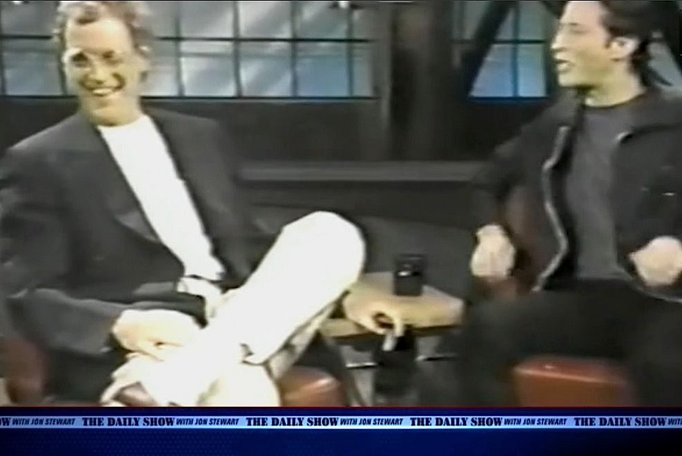 David Letterman had some great advice for Jon Stewart 20 years ago