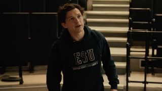Tom Holland as Peter Parker in Spider-Man: brand New Day trailer.