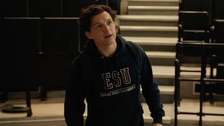 Tom Holland as Peter Parker in Spider-Man: brand New Day trailer.
